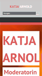 Mobile Screenshot of katja-arnold.com
